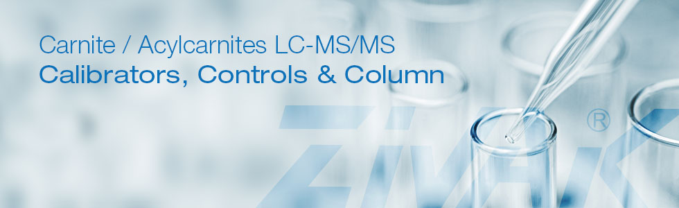 Carnitine / Acylcarnitines LC-MS/MS (Dried Blood Spot) Calibrators, Controls & Column